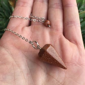Goldstone Faceted Pendulum with 7.5” chain